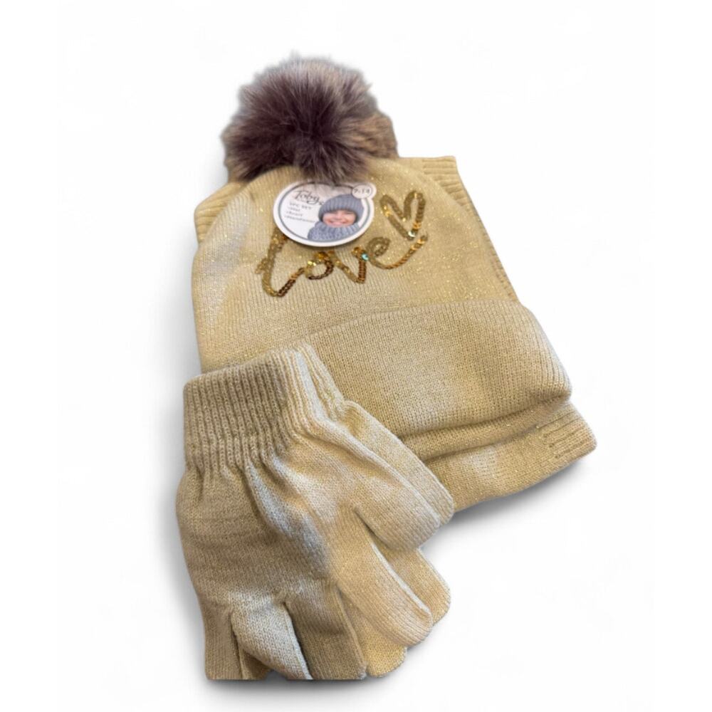 Girls Hat  Set by Toby and Me